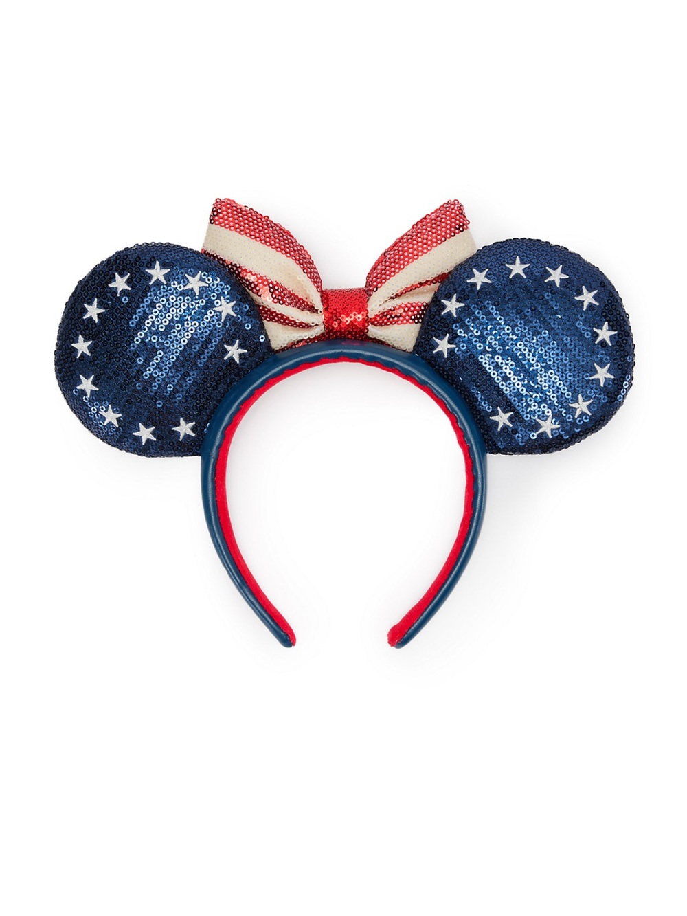 🇺🇸 Disney Patriotic Sequin Minnie Ears Headband - 250 YEARS! 🇺🇸 - Picture 3 of 12